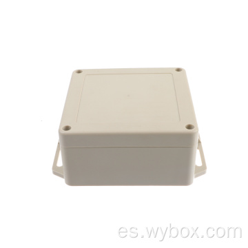 Caja de plástico eléctrico con caja de conexiones de puerta con terminales caja de caja remota abs caja de montaje en pared PWM350